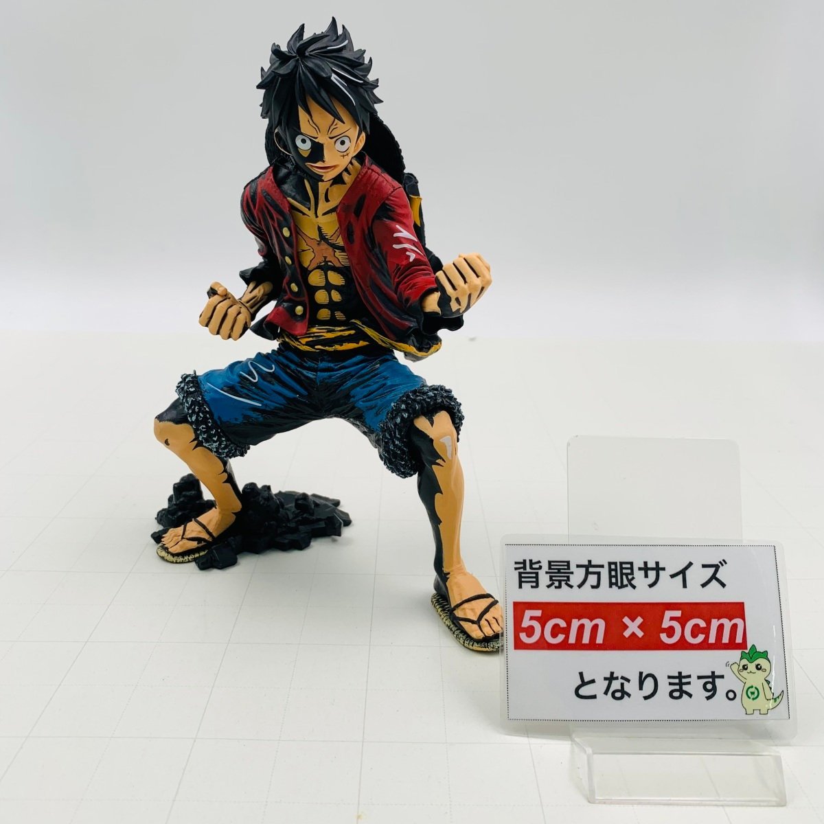 中古品 KING OF ARTIST ワンピース モンキー・D・ルフィ 彩色王頂上決戦ver._画像2