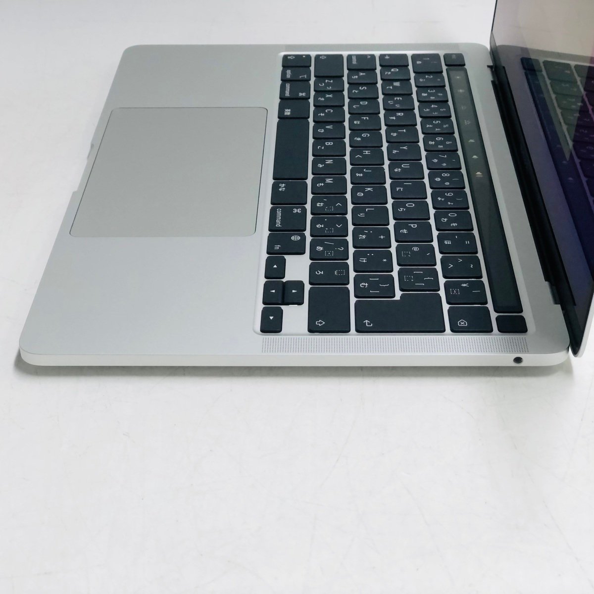 動作確認済み MacBook Pro Touch Bar＋Touch ID 13インチ (Late 2020) Apple M1 8コア/16GB/SSD 512GB シルバー MYDC2J/A_画像3
