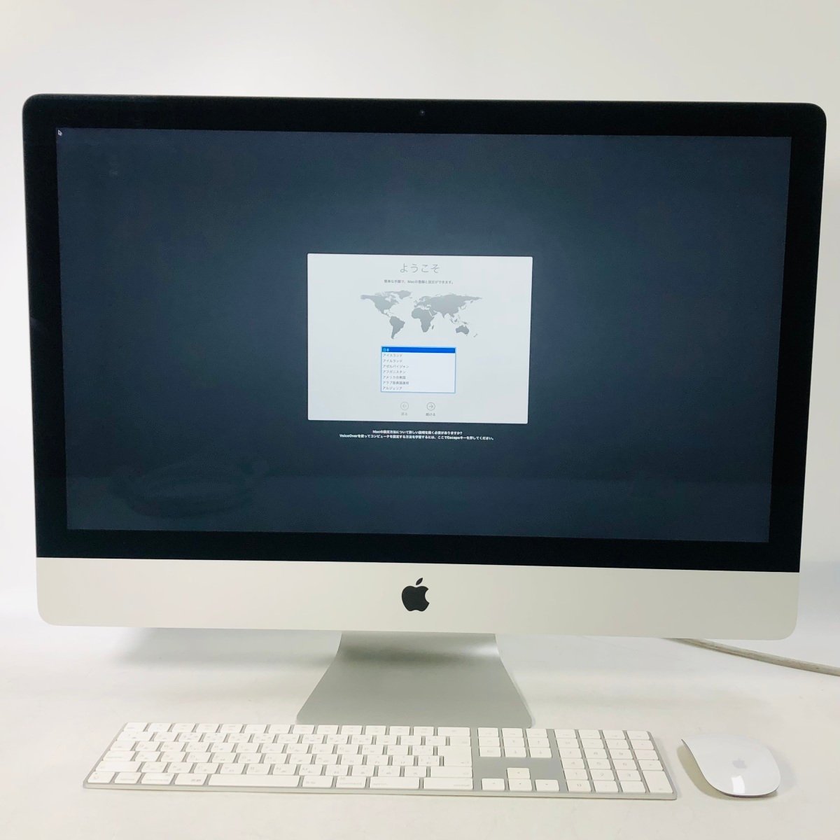 動作確認済み iMac Retina 5K 27インチ (Mid 2017) Core i7 4.2GHz/64GB/SSD 512GB MNED2J/A_画像1