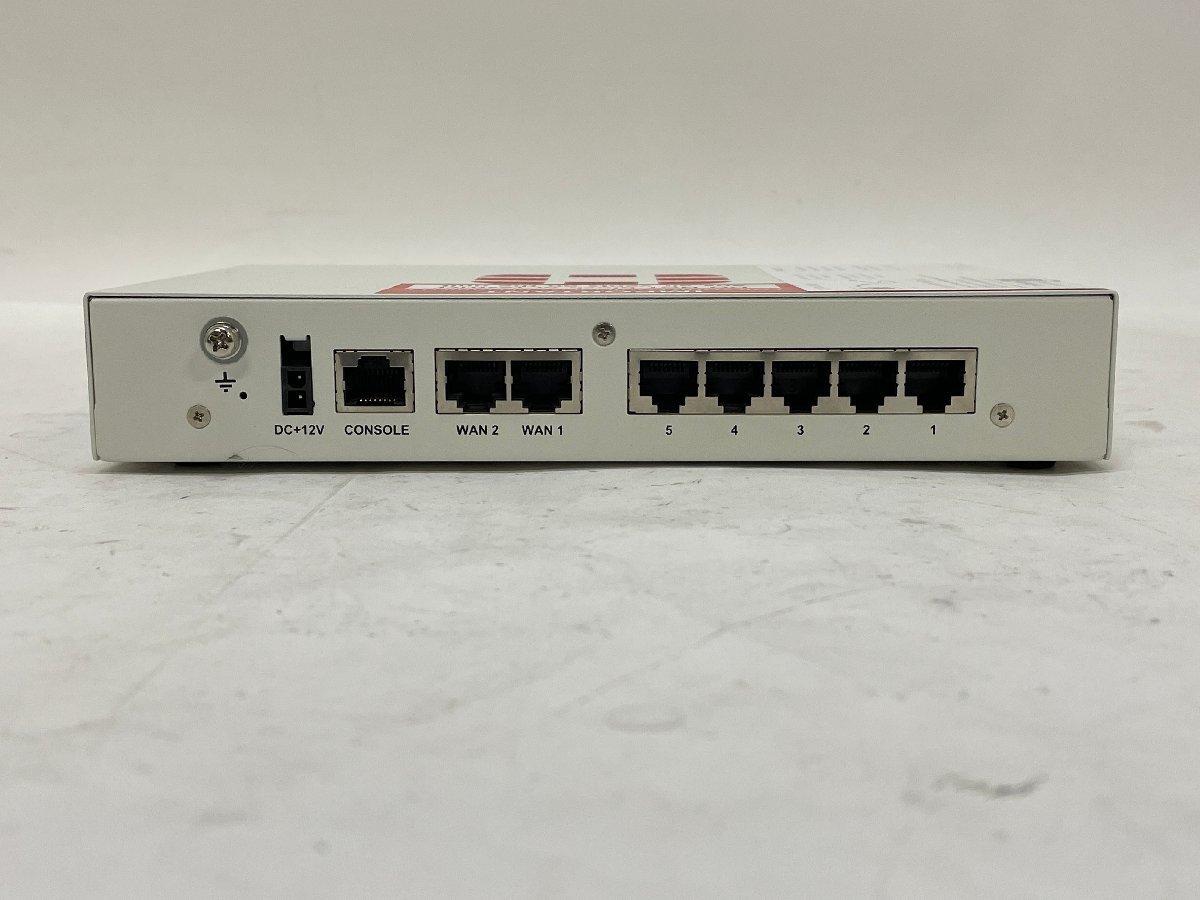 【中古】Fortinet Fortigate 50E　工場出荷初期化済み（471)　ライセンス・サポート 2024/１/14 ファームV6.2.15_画像3