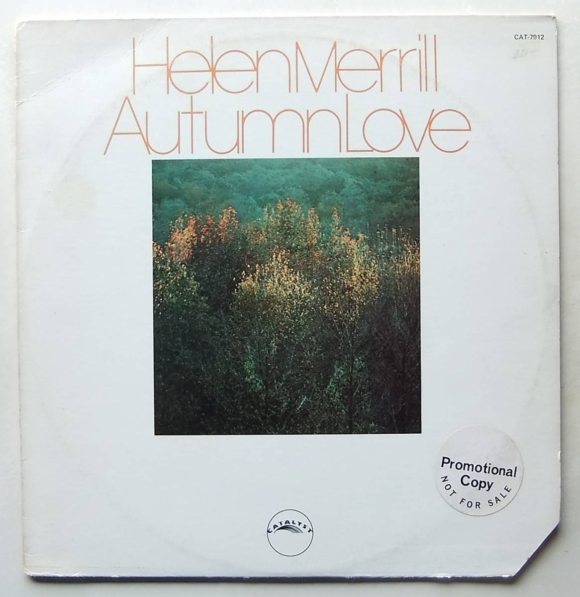 ◆ HELEN MERRILL / Autumn Love ◆ Catakyst CAT-7912 (promo) ◆_画像1
