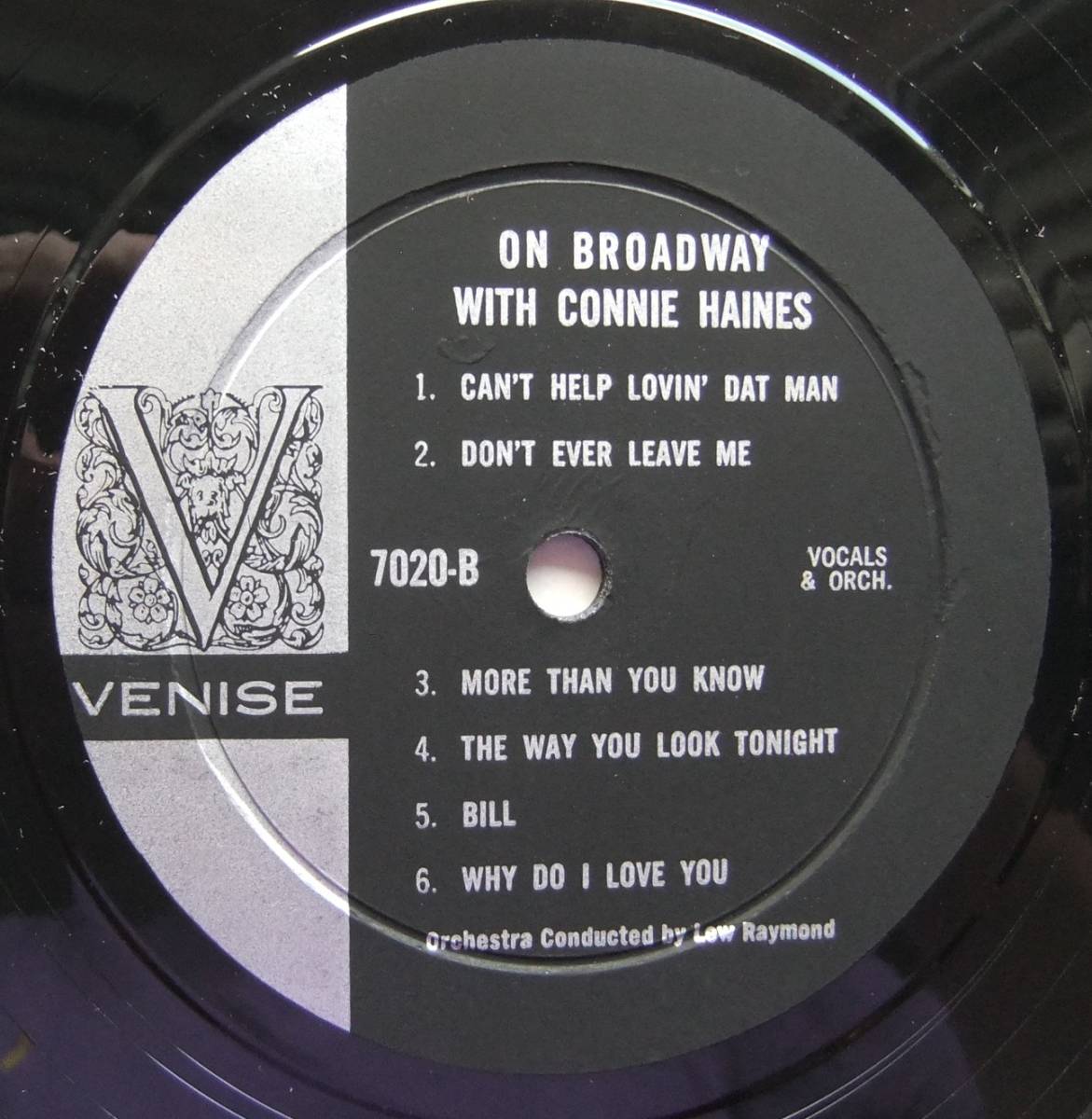 ◆ CONNIE HAINES / On Broadway ◆ Venise 7020 (dg) ◆ W_画像4