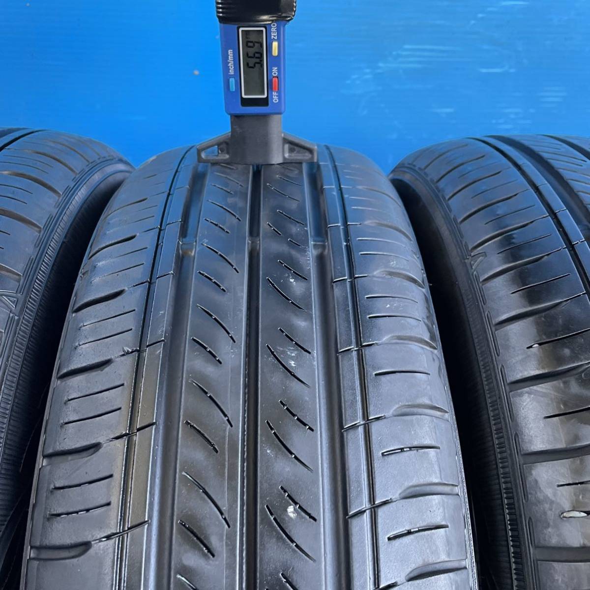 165/55R15 ダンロップ　ENASAVE 165/55/15 サマー　タイヤ　4本　2022年製造_画像3