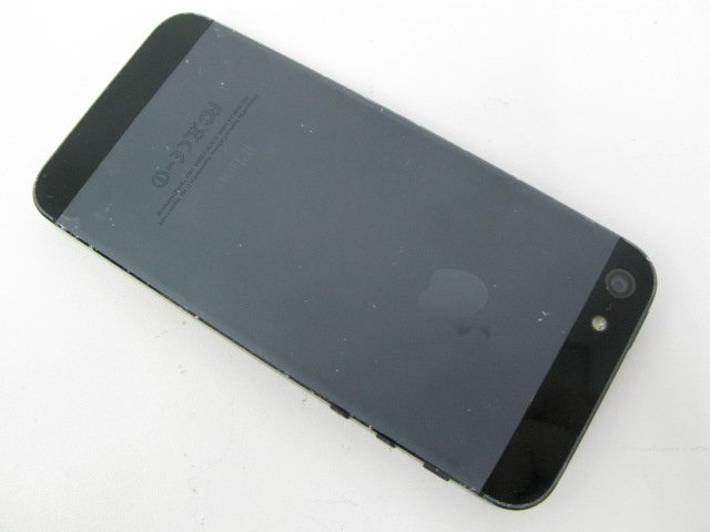 au iPhone5 16GB ブラック【R4899】_画像2