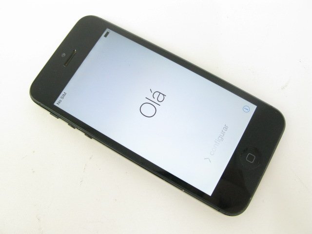 au iPhone5 16GB ブラック【R4899】_画像1