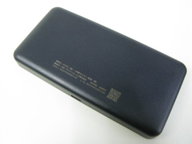 NEC Speed Wi-Fi 5G X12 NAR03 シャドーブラック【R5161】_画像2