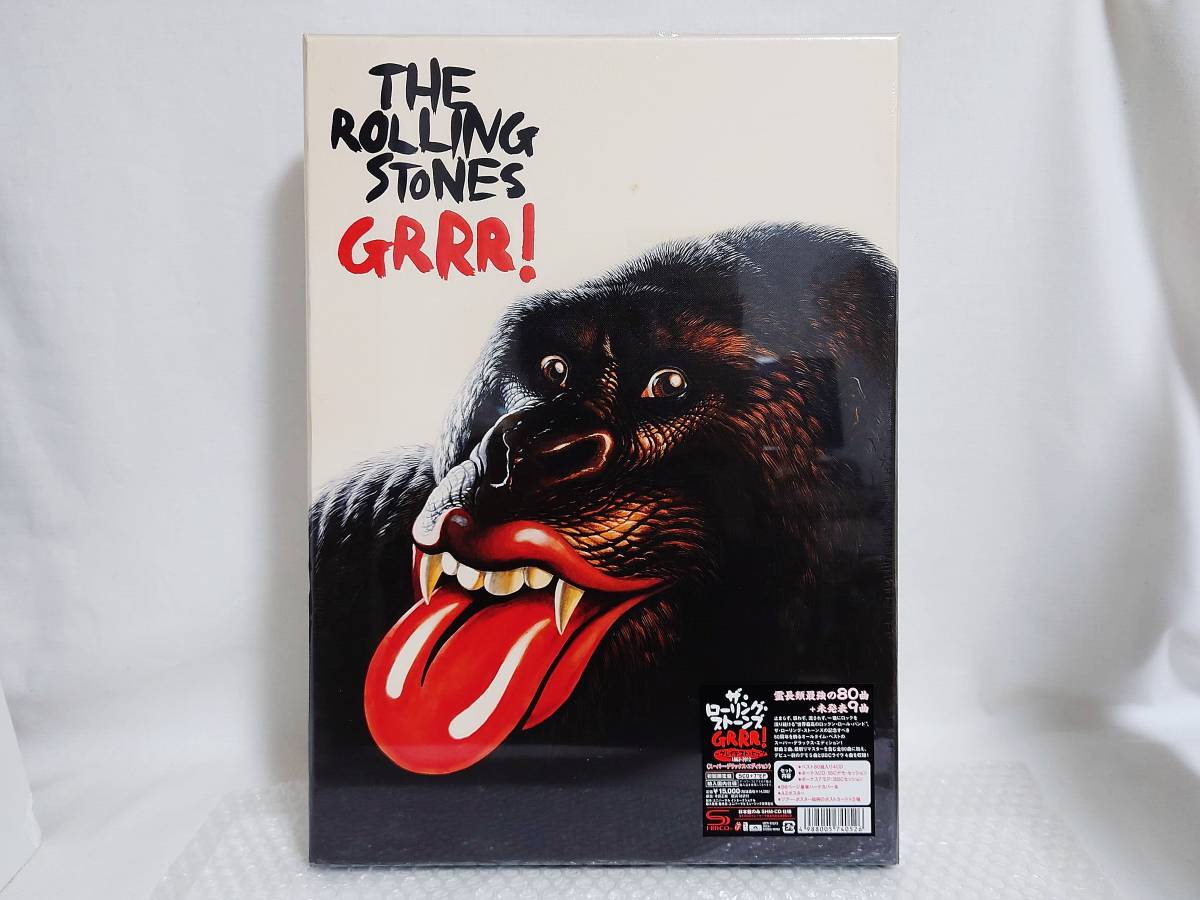 未開封+初回限定盤+難あり　ユニバーサルミュージック　ザ・ローリング・ストーンズ GRRR! 1962-2012 スーパー・デラックス・エディション _画像1