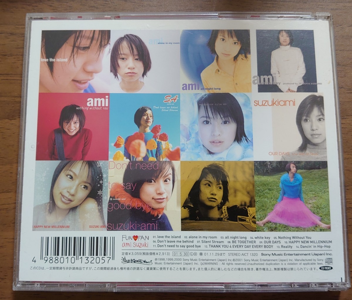 鈴木あみ 鈴木亜美 FUN for FAN ベストアルバム 小室哲哉_画像3