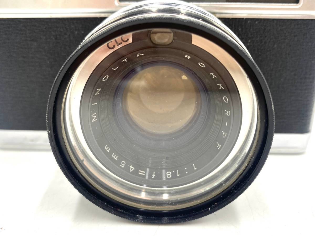 minolta/ミノルタ HI-MATIC 7s レンジ ファインダー フィルム カメラ MINOLTA ROKKOR-PF 1:1.8 f=45mm_画像7