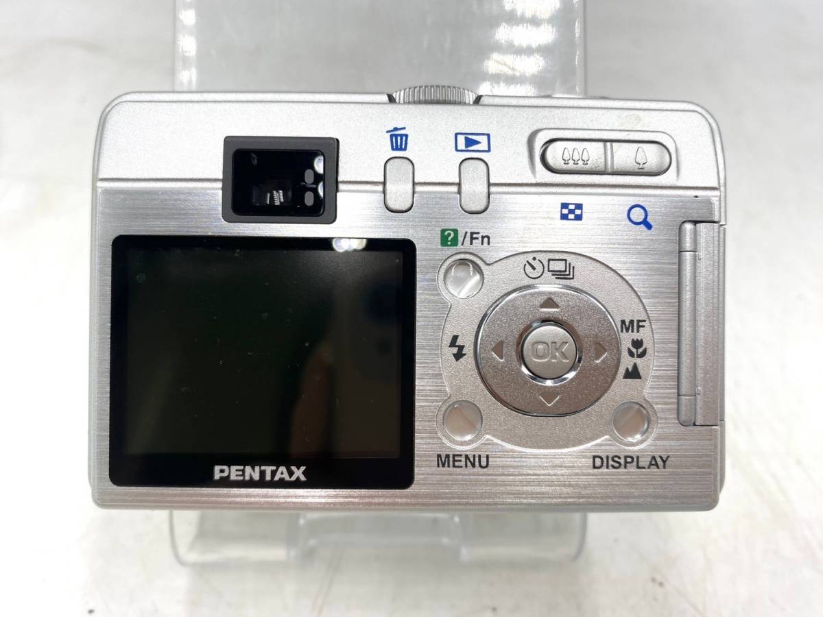 PENTAX/ペンタックス Optio S50 コンパクト デジタル カメラ デジカメ 5.8mm-17.4mm 3x OPTICAL ZOOM シルバー_画像3