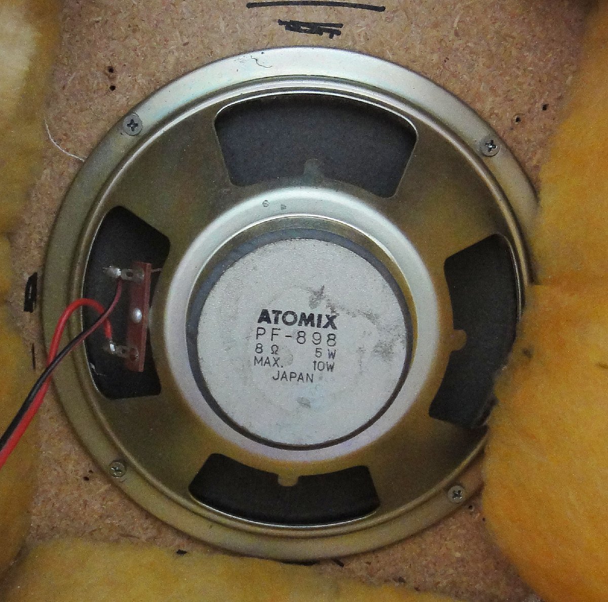 ATOMIX /20cmフルレンジ・ユニット 『PF-898』搭載ブックシェルフ型スピーカー_画像5