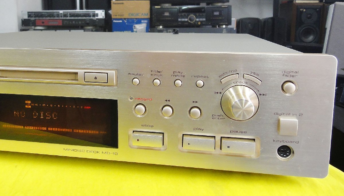 TEAC/MDデッキ『MD-10』(MADE IN JAPAN)JUNK_画像5