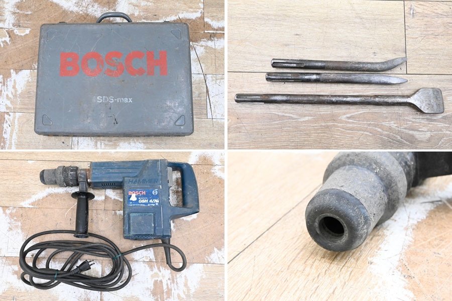 EJ08 BOSCH Bosch поломка .. Hammer GSH 4/N электрический отбойный молоток электроинструмент. .. поломка . строительство общественные сооружения 