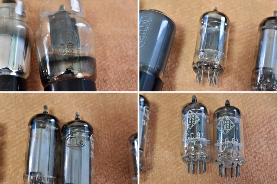 IJ192 mania ownership goods vacuum tube in photograph set 