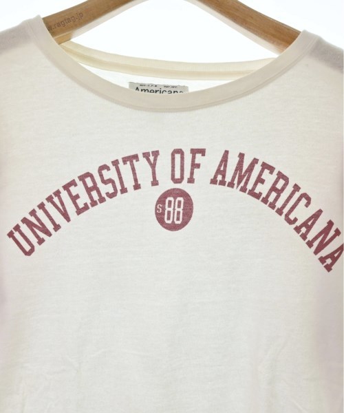 Americana Tシャツ・カットソー レディース アメリカーナ 中古　古着_画像5