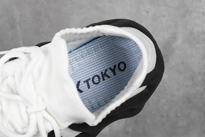 X-TOKYO メンズ スニーカー シューズ 靴 スリッポン ちょい厚底 ストレッチ素材 4026 ホワイト 27.0cm / 新品 1円 スタート_画像7