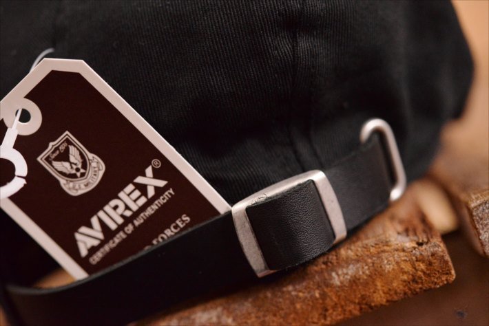 AVIREX 限定 ブラックシリーズ アビレックス 帽子 ハンチング キャップ メンズ 14911300 ■ 新品 1円 スタート_画像5