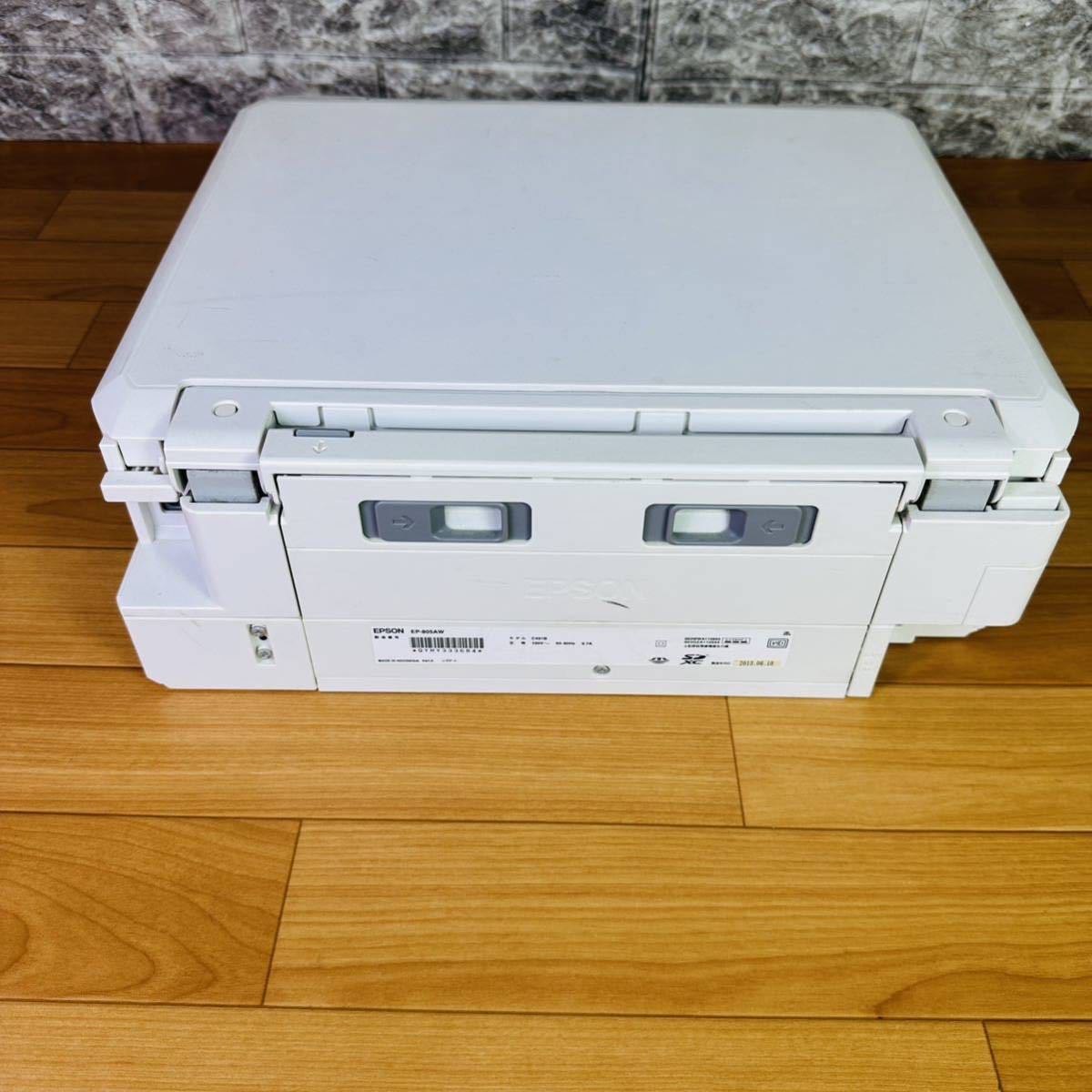 EPSON インクジェットプリンター EP-805AW ジャンク扱いとして_画像6