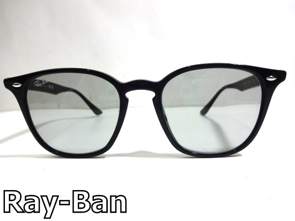 X3K003■本物■ レイバン Ray-Ban イタリー製 RB4258-F ブラック サングラス メガネ 眼鏡 メガネフレーム_画像1