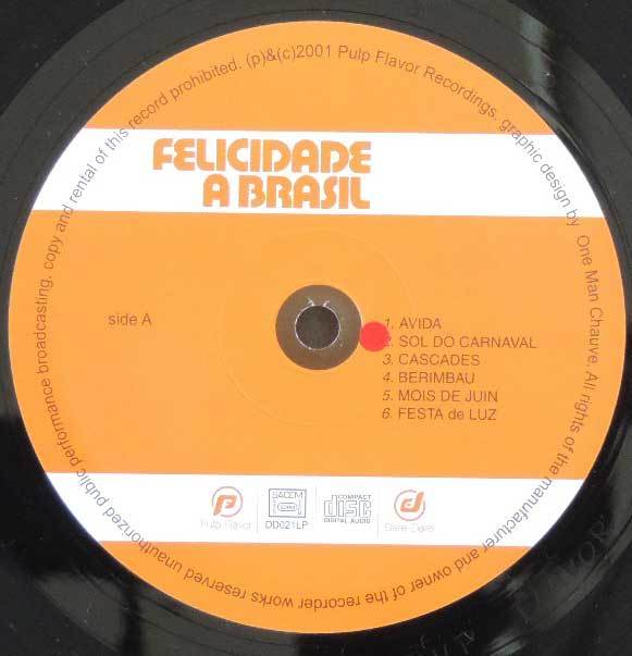 Feliceade a Brasil / A Feliceade LP フランス ブリザ　ブラジル ボッサ_画像3