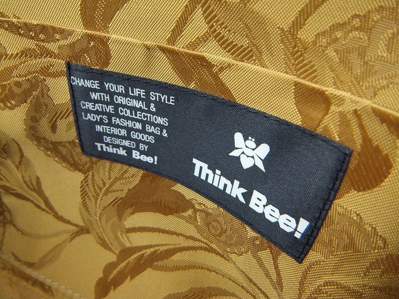 BR-2973　シンクビー　Think Bee!ゴブラン　トートバッグ　大小　2点　美品_画像8