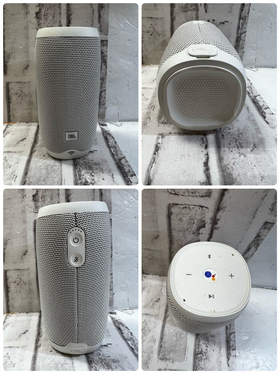 【37727.1117KA】◇中古品◇　JBL　byHARMAN　LINK10　音声認識対応ポーダブルスピーカー　Bluetooth　　_画像4