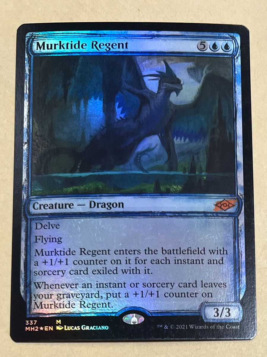 MTG 濁浪の執政(foil) プレリリース箔押し版 MH2英語版 1枚 EX MTG 濁浪の執政(foil) プレリリース箔押し版 MH2英語版 1枚 EX