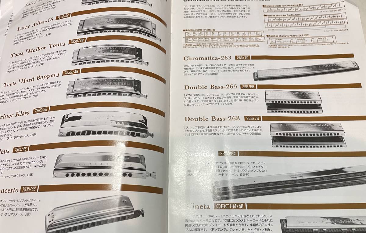  harmonica horn na-HOHNER catalog harmonica 90 period 