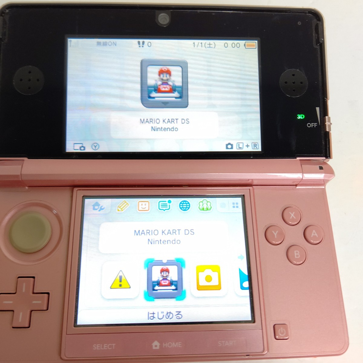 Nintendo　ニンテンドー3DS ミスティピンク　画面極美品　任天堂　ゲーム_画像9