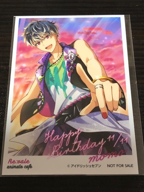 即決 百 Re:vale バースデーブロマイド バーブロ 非売品 アイドリッシュセブン アイナナ アニメイトカフェ アニカフェ_画像1