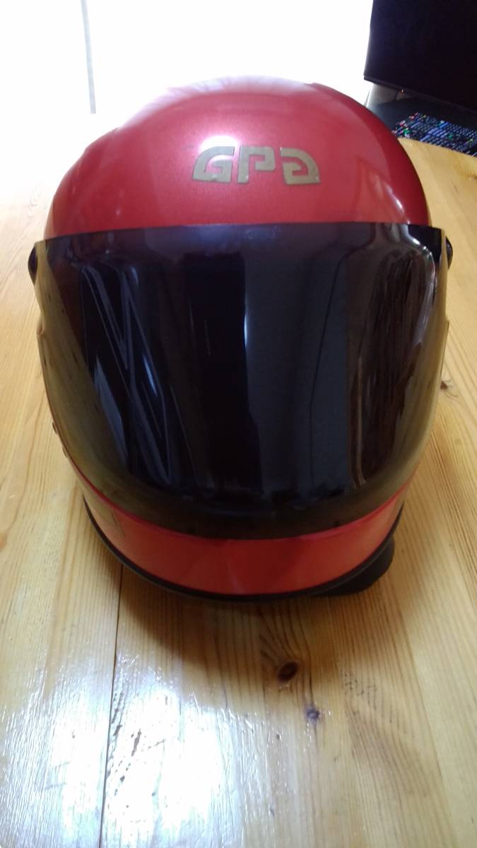 GPA helmet full face red 