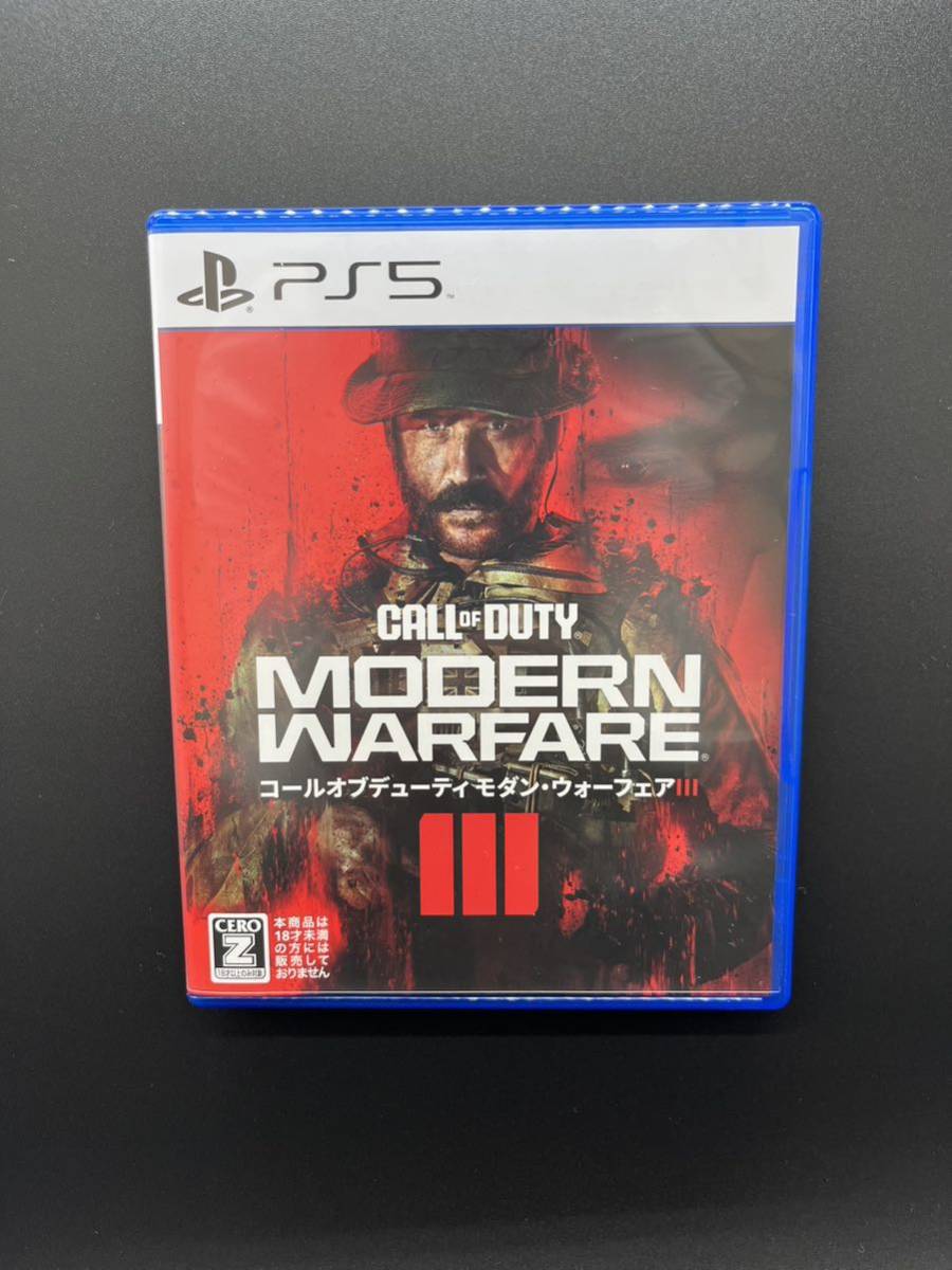 美品 【PS5 コール オブ デューティ モダン ・ ウォーフェア Ⅲ】CALL OF DUTY MODERN WARFARE プレイステーション5 ゲーム ソフト_画像1