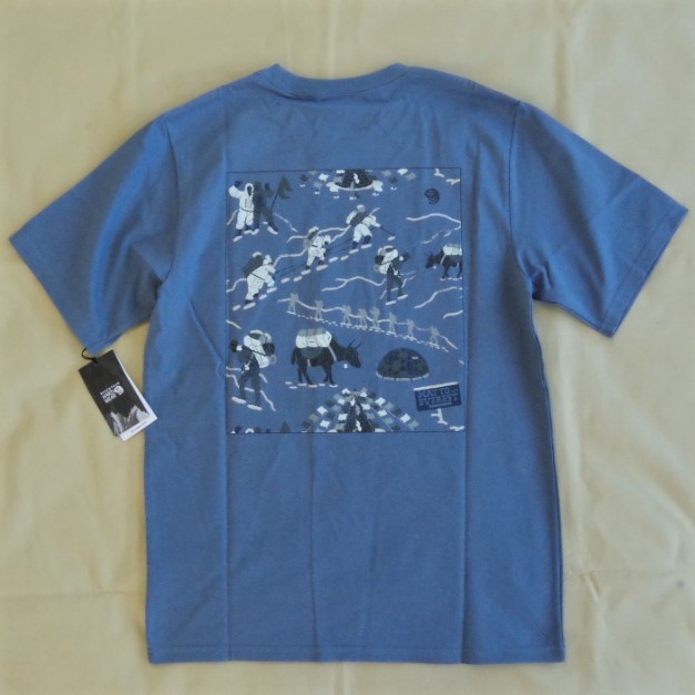 MOUNTAIN HARDWEAR Hotel Basecamp Short Sleeve T-Shirt S マウンテンハードウェア ホテルベースキャンプ ショートスリーブ Tシャツ 半袖_画像2