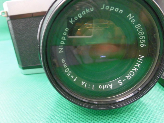 ジャンク Nikon ニコン FT NIKKOR-S Auto 1:1.4 f=50mm NIKKOR-Q Auto 1：2.8 f=135mm フィルムカメラ レンズセット 激安1円スタート_画像5