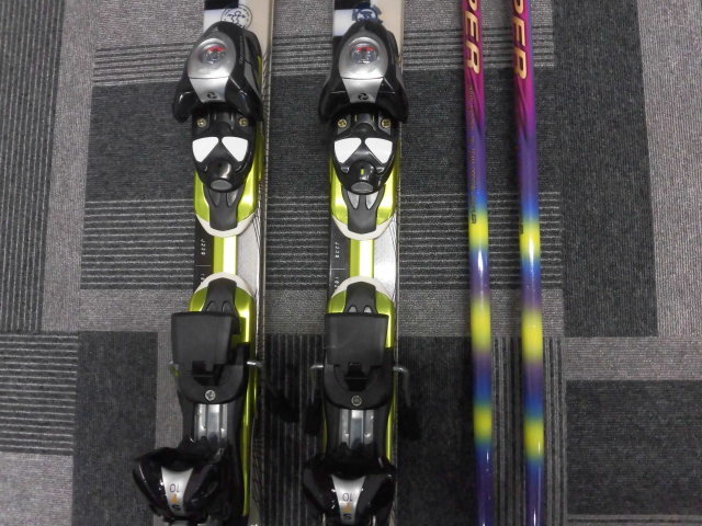 SALOMON サロモン CROSSMAX 07 クロスマックス 160cm + SALOMON S710 カービングスキー 激安一円スタート_画像4