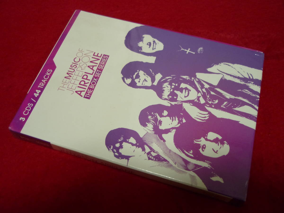 THE MUSIC OF JEFFERSON AIRPLANE★ザ・ミュージック・オブ・ジェファーソン・エアプレイン★輸入盤/3CD/BOX仕様/全44曲/未開封_画像1