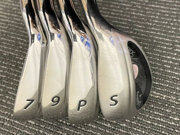 H227-K42-1177◆ Callaway/キャロウェイ キャディバッグ ゴルフクラブ/8本 カバー 備品付きセット レディース Solaire フレックスL②_画像5