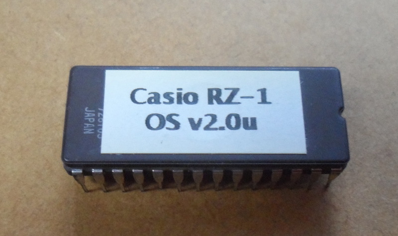 Casio RZ-1用 カスタムファームウェアROM “2.0u”_画像2