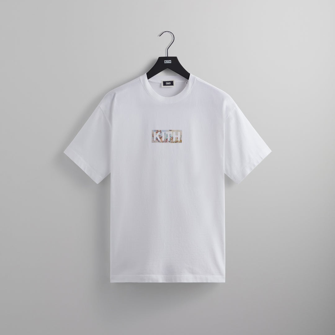 【Mサイズ】新品未使用 平野紫耀着用モデル Kith Angelic Classic BOX Logo Tee キス エンジェリック クラシック ボックスロゴ半袖Tシャツ_画像4