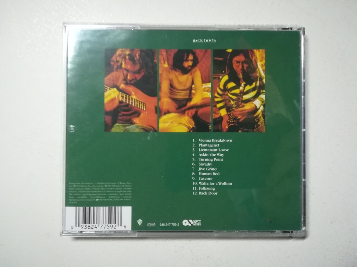【CD】Back Door - s.t. 1972年(2000年US盤) UKジャズロック/ジャズファンク/レアグルーヴ_画像2