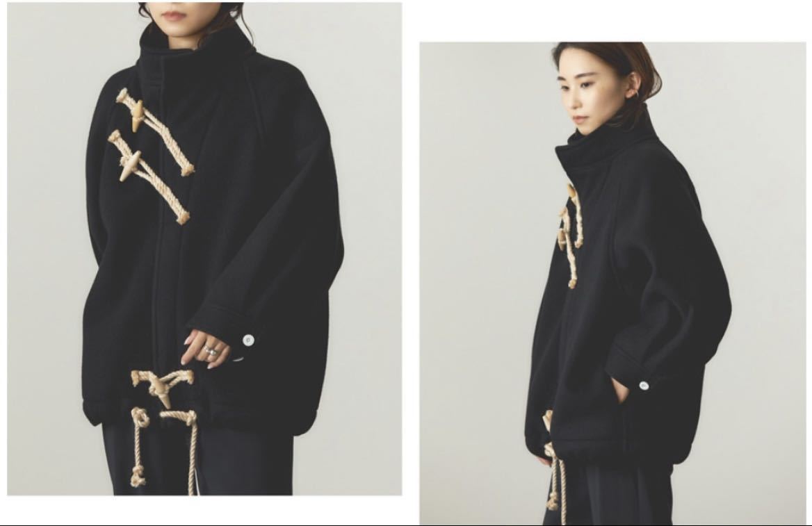 新品 ISETAN 別注 HYKE / DOUBLE FACE DUFFLE JACKET ハイク ダブル 新品 ISETAN 別注 HYKE / DOUBLE FACE DUFFLE JACKET ハイク ダブル