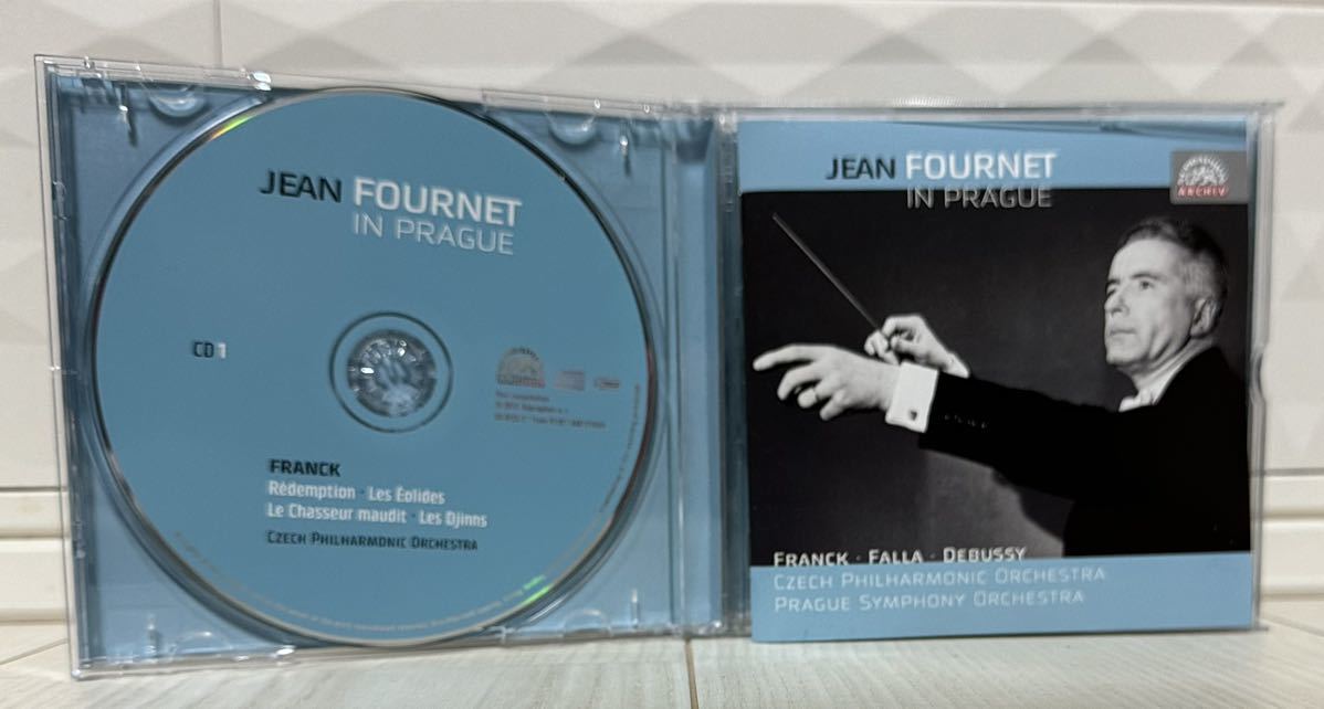 ジャン フルネ プラハ Jean Fournet in Prague 3CD チェコ・フィルハーモニー管弦楽団 プラハ・フィルハーモニー合唱団、プラハ交響楽団_画像4