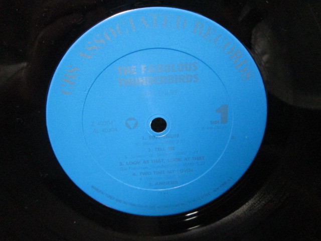 US-original MAT:1C/1D Tuff Enuff (analog) THE FABULOUS THUNDERBIRDS アナログレコード vinyl_画像10