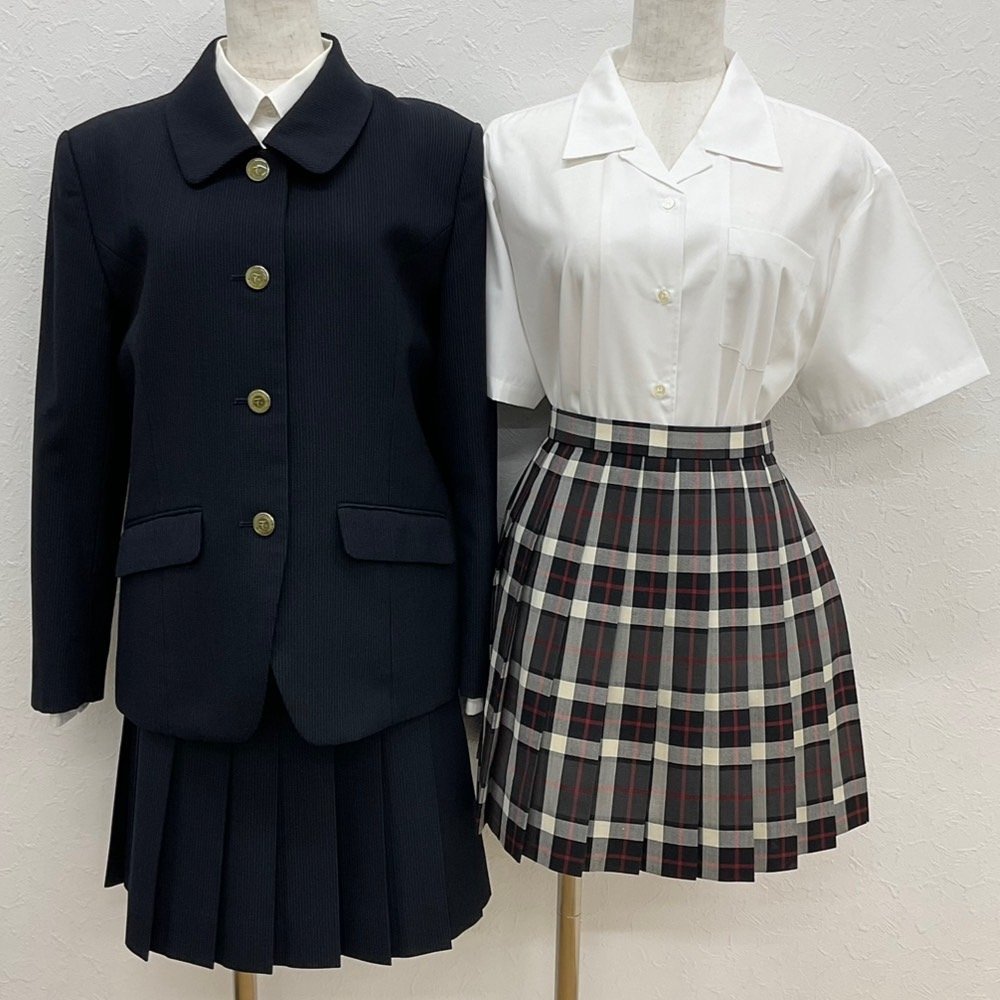 U229/S1001(中古)東京都 つばさ総合高校 女子制服5点 /L/W66/丈 U229/S1001(中古)東京都 つばさ総合高校 女子制服5点 /L/W66/丈