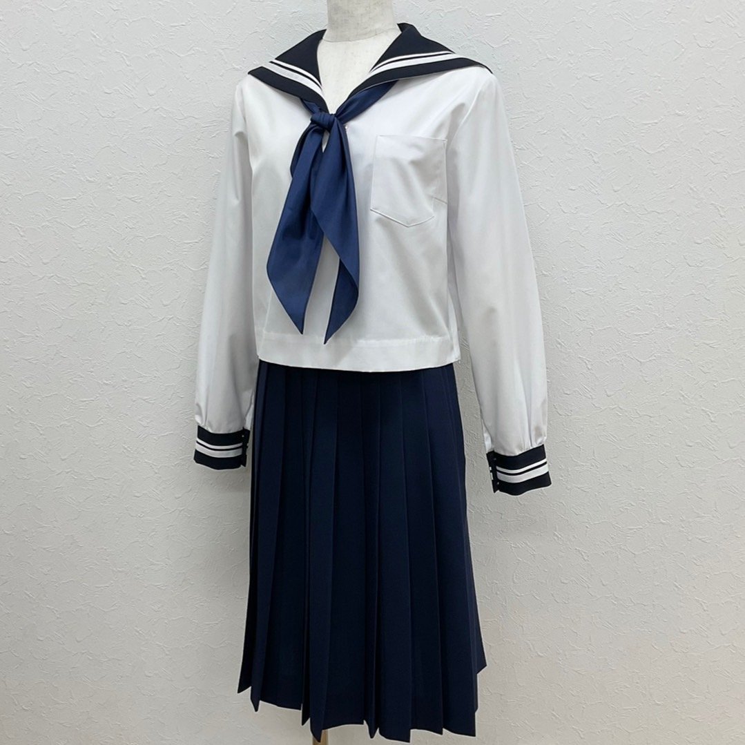 U184/S773(中古)高知県 私立 土佐女子中学校・高校 女子制服3点 U184/S773(中古)高知県 私立 土佐女子中学校・高校 女子制服3点