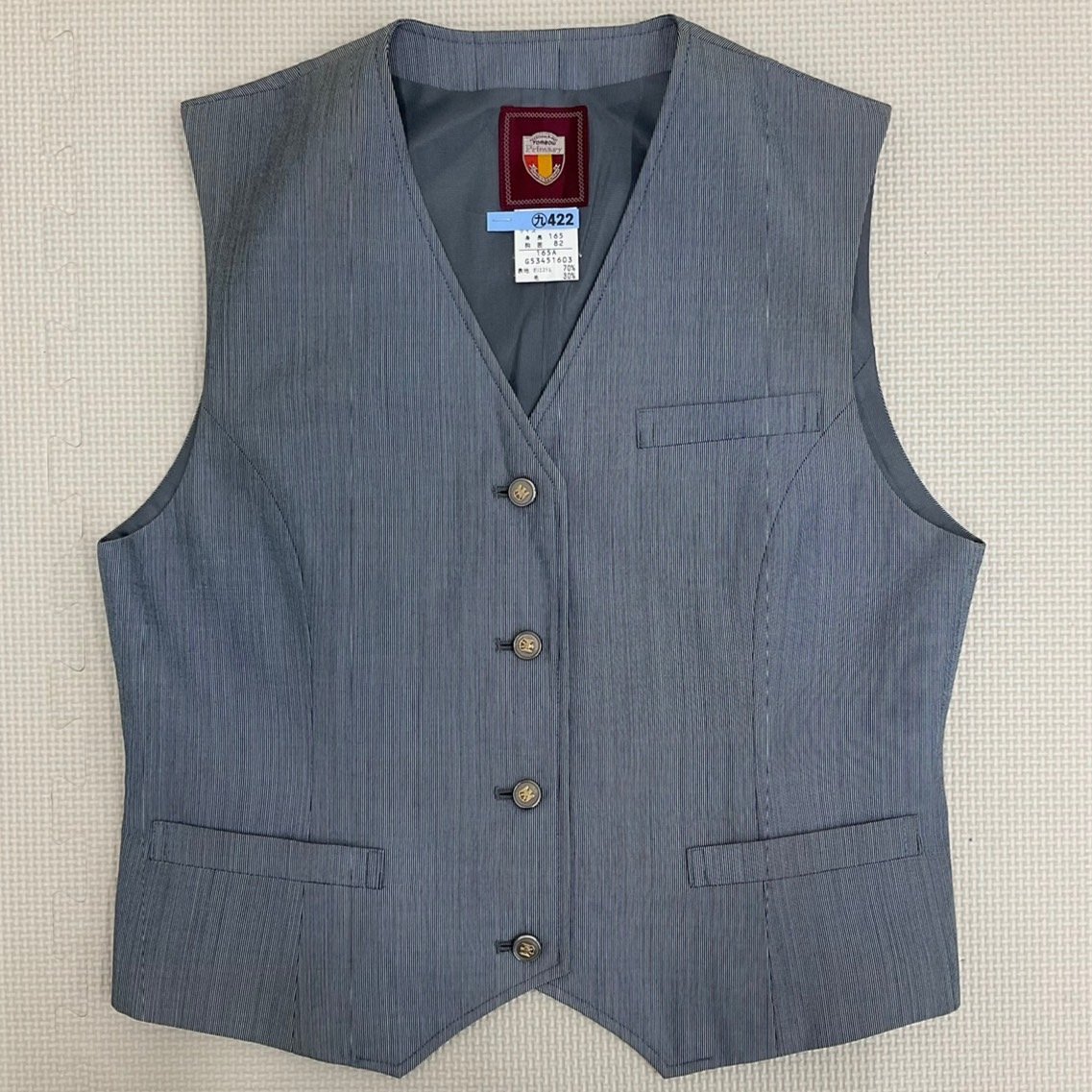 U205/S967(中古/箱)千葉県 椿森中学校 女子制服8点 /165A/170A U205/S967(中古/箱)千葉県 椿森中学校 女子制服8点 /165A/170A