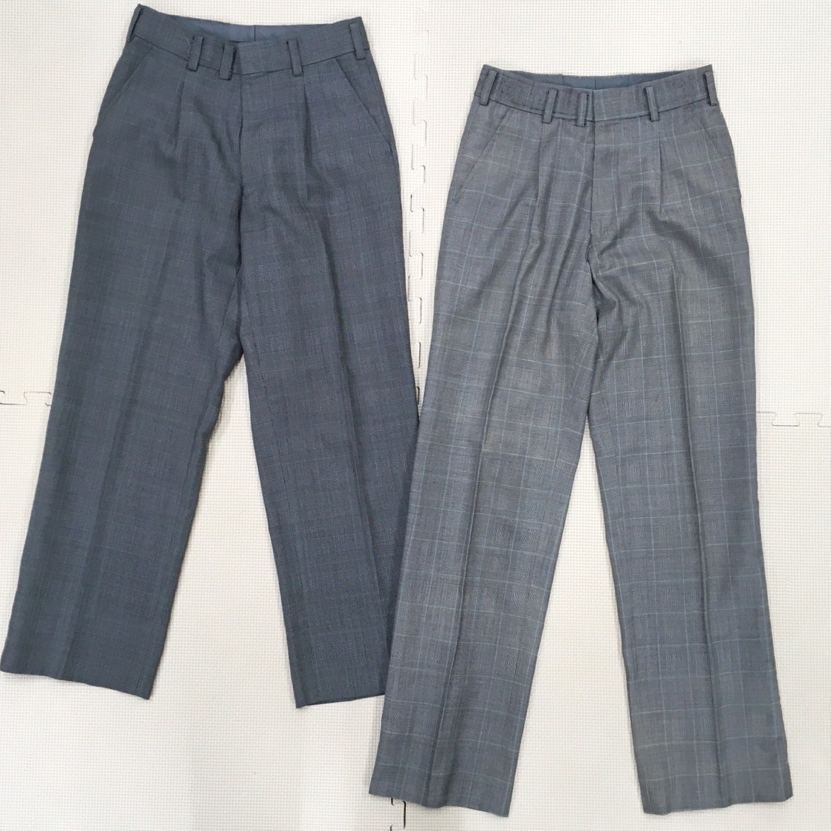 A258/S1009( used ) Hiroshima prefecture Hiroshima city ... higashi junior high school man . uniform 3 point /155A/W64/ blaser / winter summer trousers /TOMBOW/Primary/ school uniform / junior high school /. industry raw goods 