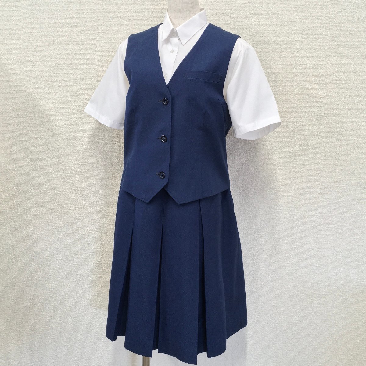 Yahoo!オークション - A218/L(中古)埼玉県 朝霞第四中学校 女子制服3点 