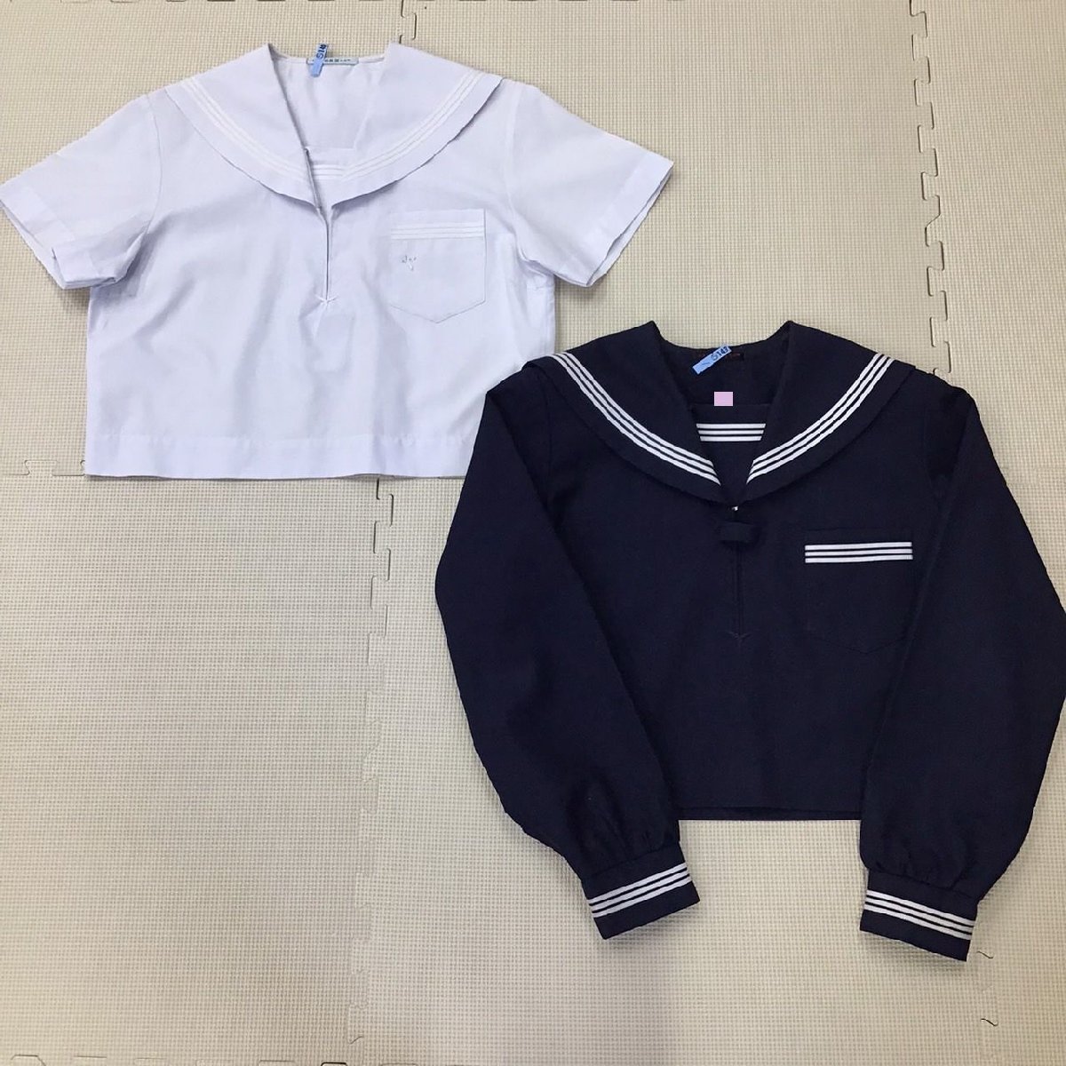 開店祝い O594 (中古) 兵庫県 両荘中学校 4点セット /セーラー/スカート 学生服