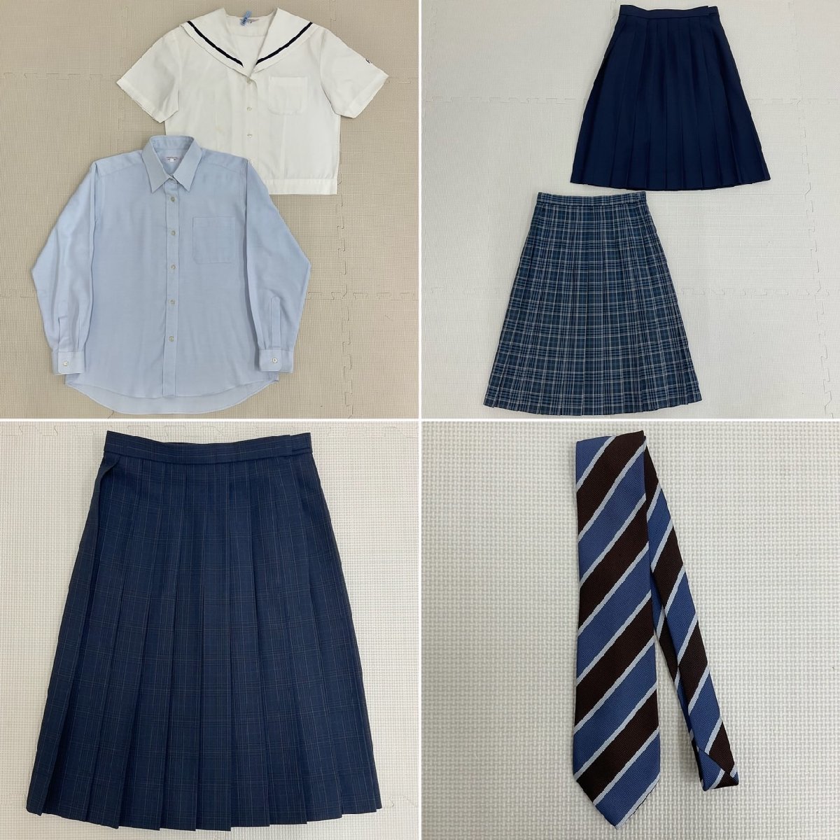 U179/S981(中古)広島県 私立 広島国際学院高校 女子制服7点 U179/S981(中古)広島県 私立 広島国際学院高校 女子制服7点